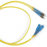 Hyperline FC-S2-9-FC/AR-SC/UR-H-3M-LSZH-YL Патч-корд волоконно-оптический (шнур) SM 9/125 (OS2), FC/APC-SC/UPC, 2.0 мм, simplex, LSZH, 3 м