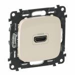 Розетка 1гн HDMI с/у крем механизм Valena ALLURE Legrand Розетка 1гн HDMI с/у крем механизм Valena ALLURE Legrand
