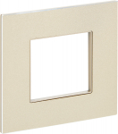 Рамка 1гн металл шампань SK-F31Sh SKANDY IEK (1/10/100)