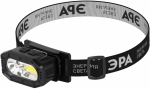 Фонарь налобный светодиодный ЭРА GA-814 аккумуляторный 5 Вт COB + 5 Вт LED 5 режимов сенсорное управление Фонарь налобный светодиодный ЭРА GA-814 аккумуляторный 5 Вт COB + 5 Вт LED 5 режимов сенсорное управление