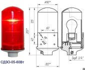 Заградительный огонь низкой интенсивности СДЗО-05-60Вт 10кд, тип «A», 220В IP54 Заградительный огонь низкой интенсивности СДЗО-05-60Вт 10кд, тип «A», 220В IP54