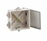 Коробка уравнивания потенциалов КУП шина 6х9 8 групп 85х85х40 IP44 ЭРА (1/60/1800) Коробка уравнивания потенциалов КУП шина 6х9 8 групп 85х85х40 IP44 ЭРА (1/60/1800)