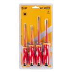 Набор инструментов электромонтажника 4 предмета 2 шлицевые отвертки SL 2 крестовые отвертки PH КВТ Набор инструментов электромонтажника 4 предмета 2 шлицевые отвертки SL 2 крестовые отвертки PH КВТ