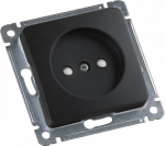 Розетка HEGEL 1-мест. механизм с накладкой без З/К скр. уст-ки16А 220-250В со шторками IP00 черный Розетка HEGEL 1-мест. механизм с накладкой без З/К скр. уст-ки16А 220-250В со шторками IP00 черный