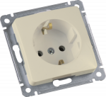 Розетка 1гн с З/К с/у крем механизм 16А Master Hegel (1/18/18) Розетка 1гн с З/К с/у крем механизм 16А Master Hegel (1/18/18)