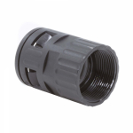 Муфта с внутренней резьбой DN 23 мм, М25х1,5, полиамид, цвет черный
