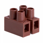 Клемник Фибергласс, 2р,150°С,450V, 24A, 2,5мм.кв.