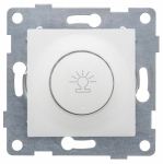 GUSI Ugra МЕХАНИЗМ диммера, 500 W, с накладкой и воротком, скрытая установка. Цвет белый. GUSI Ugra МЕХАНИЗМ диммера, 500 W, с накладкой и воротком, скрытая установка. Цвет белый.