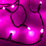 Светодиодная гирлянда ARD-STRING-CLASSIC-10000-BLACK-100LED-FLASH PINK (230V, 7W) Светодиодная гирлянда ARD-STRING-CLASSIC-10000-BLACK-100LED-FLASH PINK (230V, 7W)
