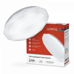 Светильник светодиод DECO 24Вт 6500К 2160Лм 330мм ДАЙМОНД IN HOME (1/20) Светильник светодиод DECO 24Вт 6500К 2160Лм 330мм ДАЙМОНД IN HOME (1/20)