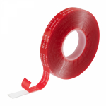 Лента клейкая двуxсторонняя прозрачная, на VHB акриловой основе, 12 мм x 5 м REXANT