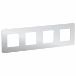 Рамка 4-пост. пластик горизонт. и вертик., IP21 Unica NEW SE