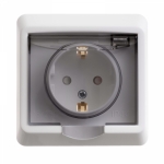 Розетка 1гн с З/К с крыш. шторки с/у белый 16А IP44 Этюд Systeme Electric (1/14) Розетка 1гн с З/К с крыш. шторки с/у белый 16А IP44 Этюд Systeme Electric (1/14)