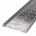 Лоток кабельный листовой 3000x500x50 сталь с перфорированной боковой стенкой толщ.1мм ПРОМРУКАВ