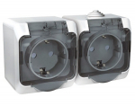 Розетка 2гн с З/К с крыш. шторки о/у белый 16А IP44 Этюд Systeme Electric (1/7) Розетка 2гн с З/К с крыш. шторки о/у белый 16А IP44 Этюд Systeme Electric (1/7)