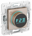 Терморегулятор электронный с подсв с/у песочный механизм SK-T01Sa SKANDY IEK (1/10/100)