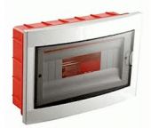 Бокс ЩРВ-П-12мод встр. пласт бел (дв.прозр) IP40 VIKO (1/10)