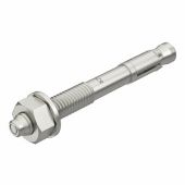 Анкерный болт BZ3, M12x110 мм, сталь, G. Тип: BZ3 M12x110/0-35 Анкерный болт BZ3, M12x110 мм, сталь, G. Тип: BZ3 M12x110/0-35