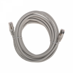 Патч-корд S/FTP REXANT категория 6A (10G), RJ45-RJ45, неэкранированный, 28AWG, LSZH, серый, 5 м