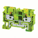 Клемма заземляющая 1уровней 62.75мм на DIN-рейку/G-рейку 10мм² ширина ячейки8 КЭАЗ (Курский электроаппаратный завод) Без серии