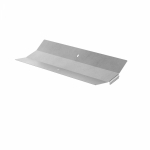 Крышка угла вертикального внутреннего 45 градусов Профи INOX (AISI 304) 500 (1,0 мм) Промрукав