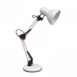 Светильник настольный под лампу на основании 60Вт E27 белый (коробка) СНО-15Б IN HOME (1/12)