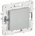 Заглушка с суппортом с/у серебряный механизм SK-C01S SKANDY IEK (1/10/100)