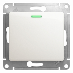 Выключатель 1кл с подсв с/у перламутр механизм Glossa Systeme Electric (1/20) Выключатель 1кл с подсв с/у перламутр механизм Glossa Systeme Electric (1/20)