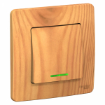 Выключатель 1кл с подсв с/у ясень Blanca Systeme Electric