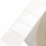 Этикетка 58х40 в рулоне, полиэстер белый матовый