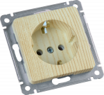 Розетка HEGEL 1-мест. механизм с накладкой с З/К скр. уст-ки16А 220-250В IP00 дерево Розетка HEGEL 1-мест. механизм с накладкой с З/К скр. уст-ки16А 220-250В IP00 дерево