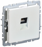 Розетка 1гн комп RJ45 с/у жемчуг механизм кат.5е РК10-БрЖ BRITE IEK (1/10/100)