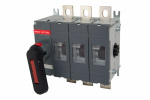 Рубильник ВНК-43-1 3П 1250А с установленной фронтальной ручкой управления TDM Рубильник ВНК-43-1 3П 1250А с установленной фронтальной ручкой управления TDM