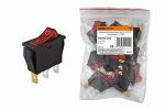 Клавишный переключатель YL-202-03 черный корпус красная клавиша 2 положения 1з TDM (кр.10шт) (10702070/041218/0185740, Китай ) Клавишный переключатель YL-202-03 черный корпус красная клавиша 2 положения 1з TDM (кр.10шт) (10702070/041218/0185740, Китай )