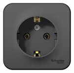 Розетка 1гн с З/К о/у антрацит глубина 40мм изол.пласт. 16А IP20 Blanca Systeme Electric (1/12/24/2160) Розетка 1гн с З/К о/у антрацит глубина 40мм изол.пласт. 16А IP20 Blanca Systeme Electric (1/12/24/2160)