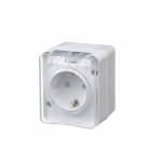 Розетка 1гн с З/К с крыш. шторки о/у белый 16А IP54 AtlasDesign Profi54 Systeme Electric(1/12/96) Розетка 1гн с З/К с крыш. шторки о/у белый 16А IP54 AtlasDesign Profi54 Systeme Electric(1/12/96)