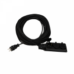 Удлинитель 3гн с З/К 30м черный морозостойкий 16А КГ 3х1,5 IP44 REXANT