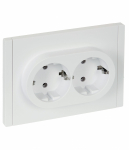 Розетка 2гн с З/К с/у белый безвинт.клем 16А FP224 FORTE&PIANO IEK (1/10/100) Розетка 2гн с З/К с/у белый безвинт.клем 16А FP224 FORTE&PIANO IEK (1/10/100)