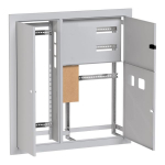 Щит этажный 2 кв. слаботочка слева (1000х950х160) EKF PROxima