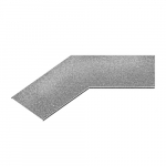 Крышка к повороту 45 град. для лестничного лотка ЛКР 400, толщ. 1,0 мм, гор. цинк Крышка к повороту 45 град. для лестничного лотка ЛКР 400, толщ. 1,0 мм, гор. цинк