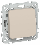 FLITE Выключ. 1-кл. 10А ВС11-1-0-ФлЛ льн. IEK