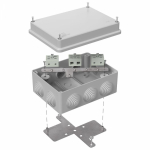 Коробка огнестойкая для о/п 40-0310-FR10.0-6 Е15-Е120 RAL7035 150х110х70 (6 шт/кор) Промрукав