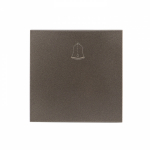 Валенсия лиц. панель кнопки звонка 10А графит EKF Валенсия лиц. панель кнопки звонка 10А графит EKF