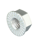 Гайка шестигранная  со стопорной шайбой  M10