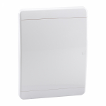 Бокс ЩРВ-П-24мод встр. пласт бел (дв.белая) 2 ряда IP41 P-BVN-2-24-IP41 OptiBox КЭАЗ (1)