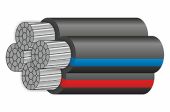 СИП-4 4х120 Цветлит ГОСТ (1)-0,66/1 кВ СИП-4 4х120 Цветлит ГОСТ (1)-0,66/1 кВ