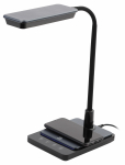 Настольный светильник ЭРА NLED-499-10W-BK светодиодный с основанием черный