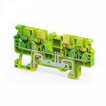 Клемма заземляющая 1уровней 73мм на DIN-рейку/G-рейку 2.5мм² ширина ячейки5 КЭАЗ (Курский электроаппаратный завод) Без серии