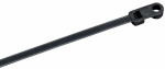 Хомут P6.6 с винтовым креплением чёрный 4,8х300мм IEK