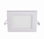 Панель светодиод ультратонкая встраив квадрат 6Вт 6500К белый IP40 120мм PPL-S Jazzway